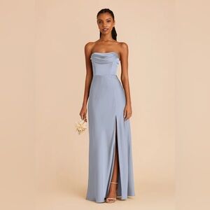 NWT Birdy Grey Mia Dress - Dusty Blue (small)